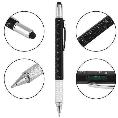 7 in 1  Touch Screen Stylus Ballpoint Pen with Screwdriver